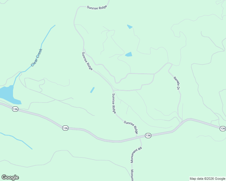 map of restaurants, bars, coffee shops, grocery stores, and more near 127 Sunrise Ridge in Jasper