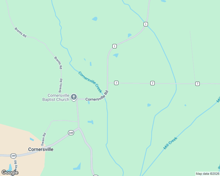 map of restaurants, bars, coffee shops, grocery stores, and more near 1006 County Road 7 in Hickory Flat