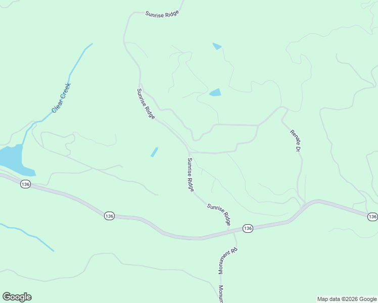 map of restaurants, bars, coffee shops, grocery stores, and more near 127-245 Sunrise Ridge in Jasper