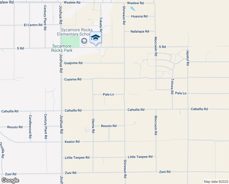 map of restaurants, bars, coffee shops, grocery stores, and more near 23634 Pala Lane in Apple Valley