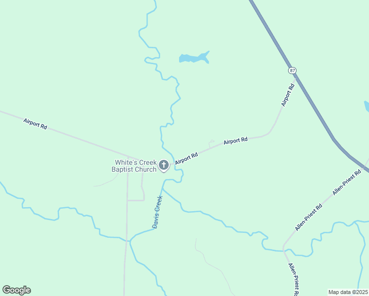 map of restaurants, bars, coffee shops, grocery stores, and more near 7077 Airport Road in Clarkton
