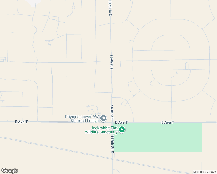 map of restaurants, bars, coffee shops, grocery stores, and more near 116th Street East in Juniper Hills