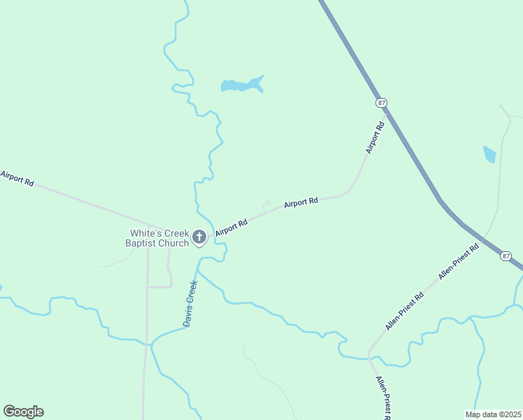 map of restaurants, bars, coffee shops, grocery stores, and more near 7077 Airport Road in Clarkton