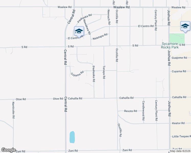 map of restaurants, bars, coffee shops, grocery stores, and more near 16261 Pauhaska Road in Apple Valley