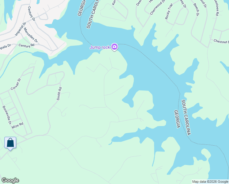 map of restaurants, bars, coffee shops, grocery stores, and more near Peninsula Point in Stephens County