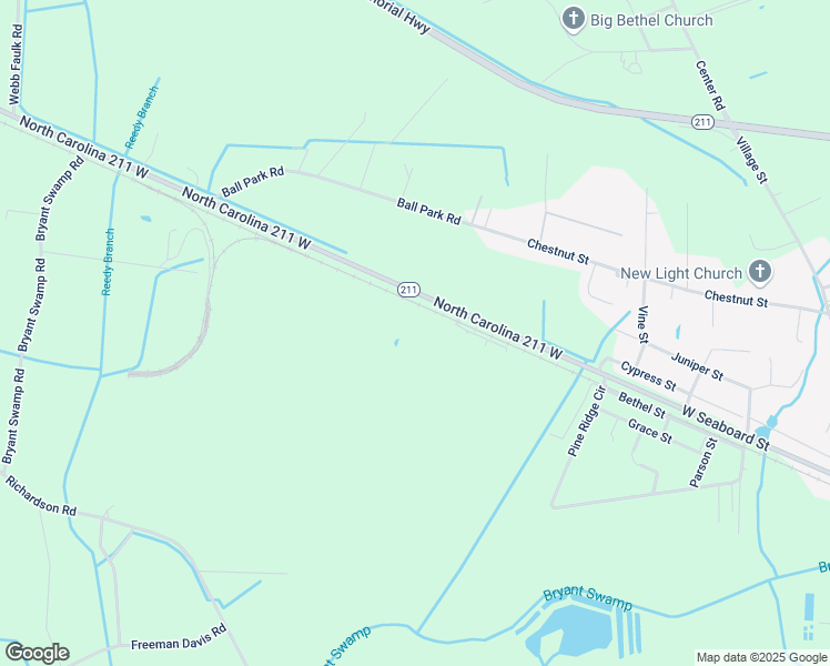 map of restaurants, bars, coffee shops, grocery stores, and more near 24 Clyde King Drive in Butters