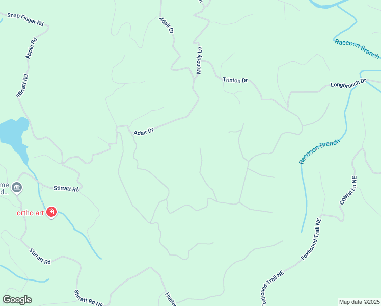 map of restaurants, bars, coffee shops, grocery stores, and more near in Oakman
