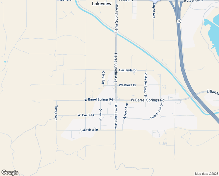 map of restaurants, bars, coffee shops, grocery stores, and more near 626 Westlake Drive in Palmdale