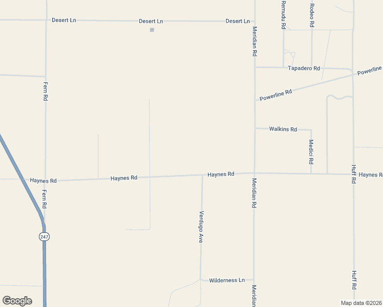 map of restaurants, bars, coffee shops, grocery stores, and more near 33520 Haynes Road in Lucerne Valley