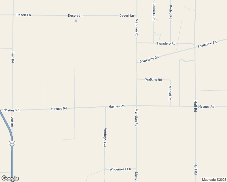 map of restaurants, bars, coffee shops, grocery stores, and more near 33522 Haynes Road in Lucerne Valley