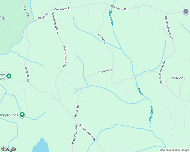 map of restaurants, bars, coffee shops, grocery stores, and more near 779 Horton Road in Dahlonega