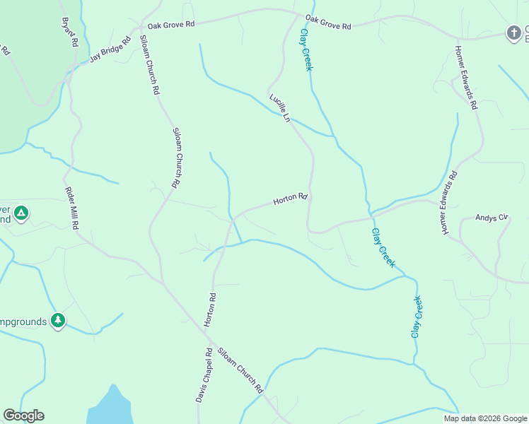map of restaurants, bars, coffee shops, grocery stores, and more near 779 Horton Road in Dahlonega