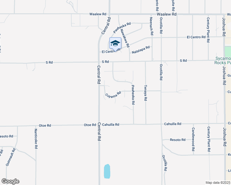 map of restaurants, bars, coffee shops, grocery stores, and more near 22594 Cuyama Court in Apple Valley