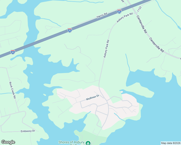 map of restaurants, bars, coffee shops, grocery stores, and more near 103 Tall Ship Drive in Anderson