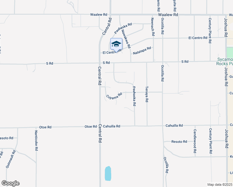 map of restaurants, bars, coffee shops, grocery stores, and more near 22594 Cuyama Court in Apple Valley