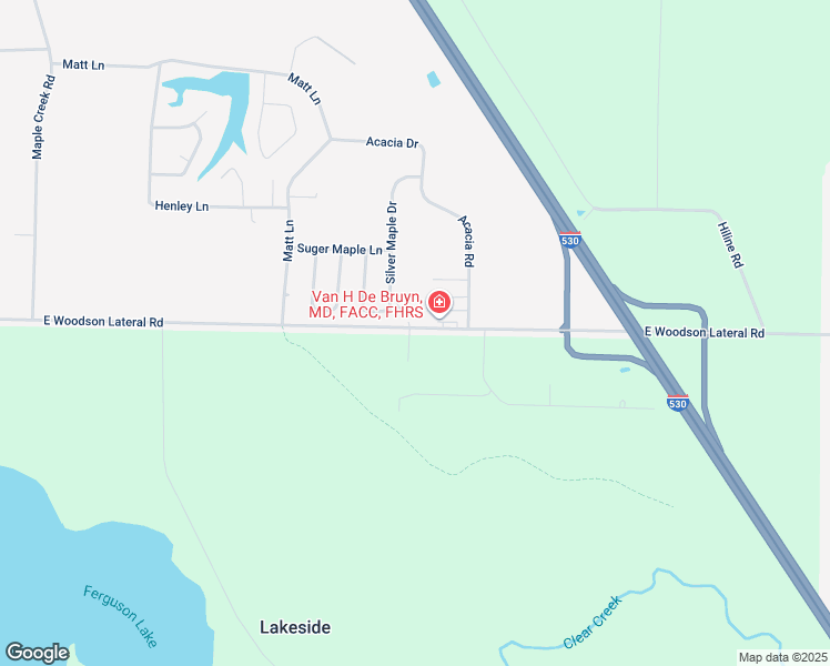 map of restaurants, bars, coffee shops, grocery stores, and more near 20008 Colony Drive South in Hensley