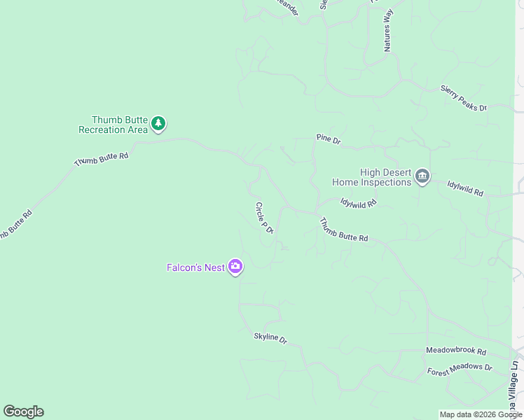 map of restaurants, bars, coffee shops, grocery stores, and more near 320 Circle P Drive in Prescott