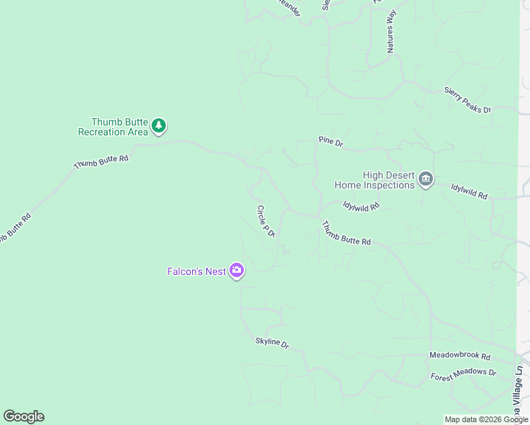 map of restaurants, bars, coffee shops, grocery stores, and more near 320 Circle P Drive in Prescott