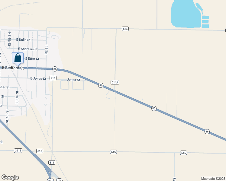 map of restaurants, bars, coffee shops, grocery stores, and more near 1465 Texas 86 in Nazareth