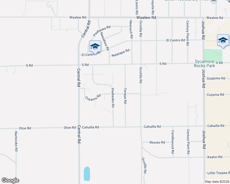 map of restaurants, bars, coffee shops, grocery stores, and more near 16375 Pauhaska Road in Apple Valley