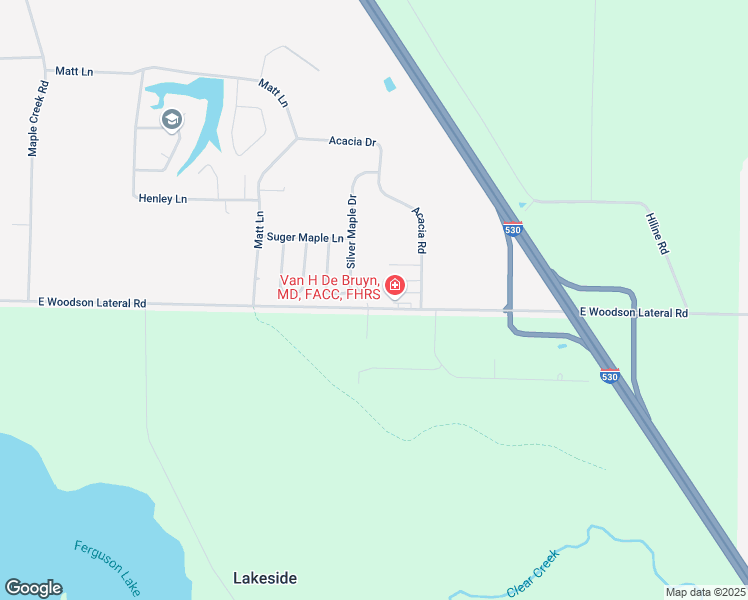 map of restaurants, bars, coffee shops, grocery stores, and more near 20008 Colony Drive South in Hensley
