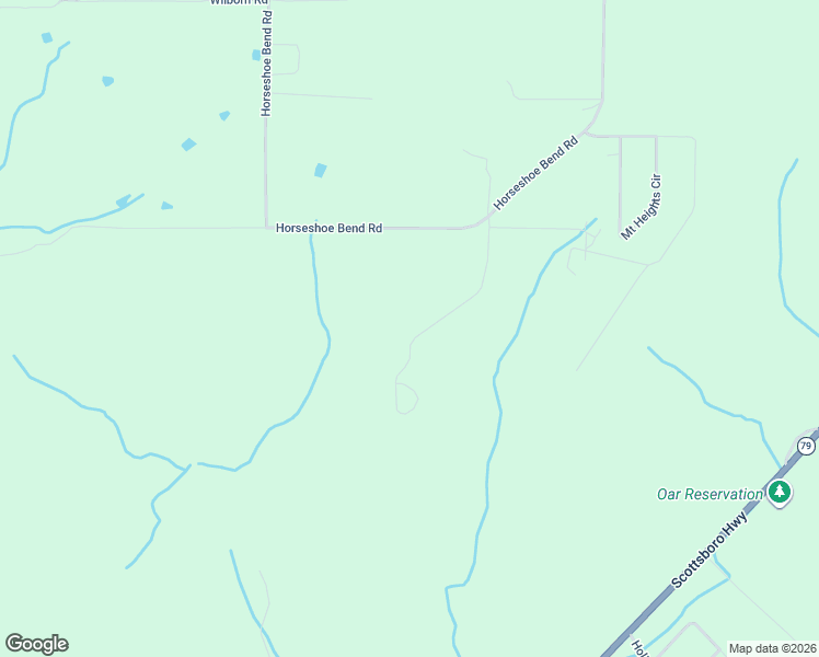 map of restaurants, bars, coffee shops, grocery stores, and more near 190 Wilson Road in Scottsboro