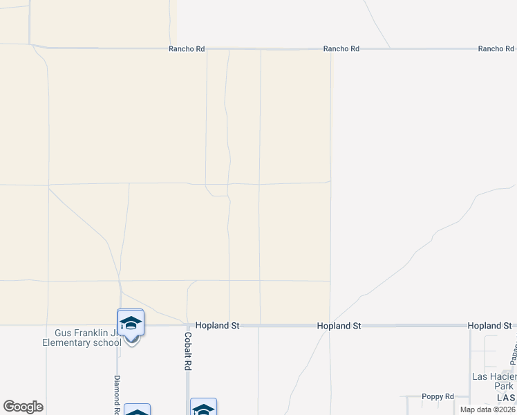 map of restaurants, bars, coffee shops, grocery stores, and more near Brucite Road in Victorville