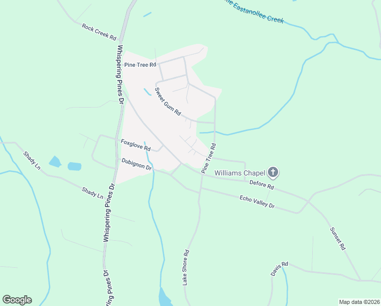 map of restaurants, bars, coffee shops, grocery stores, and more near 18 Bismark Drive in Toccoa