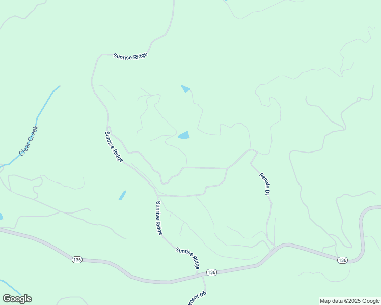 map of restaurants, bars, coffee shops, grocery stores, and more near 0 Honeysuckle Highway in Jasper