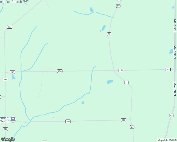 map of restaurants, bars, coffee shops, grocery stores, and more near County Road 154 in Jackson County