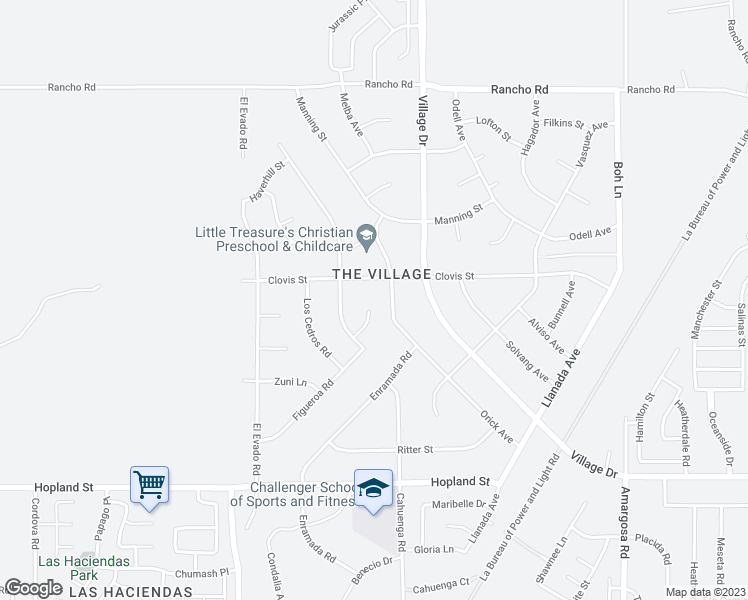 map of restaurants, bars, coffee shops, grocery stores, and more near 16441 Majela Court in Victorville