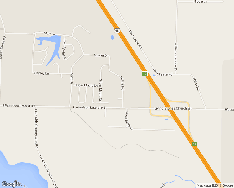 map of restaurants, bars, coffee shops, grocery stores, and more near 21885 Acacia Drive in Hensley