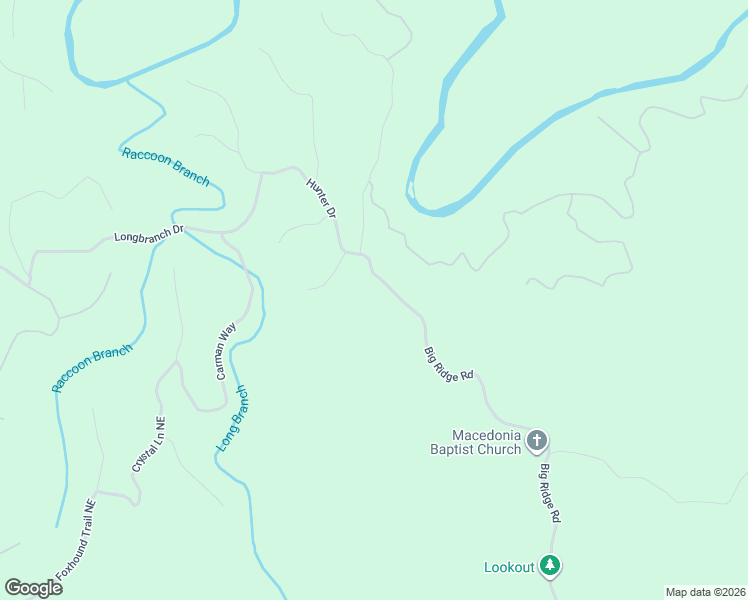 map of restaurants, bars, coffee shops, grocery stores, and more near 85 Hunter Drive in Talking Rock