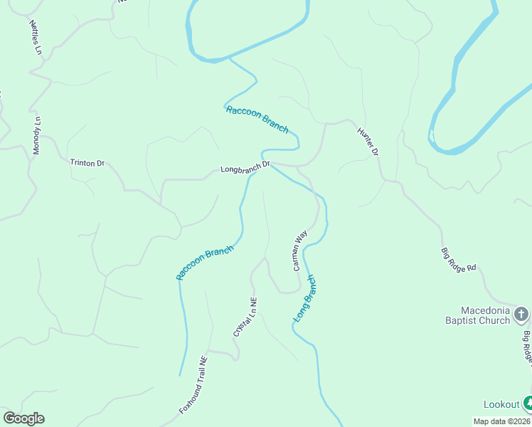 map of restaurants, bars, coffee shops, grocery stores, and more near 1600 Crystal Lane Northeast in Ranger