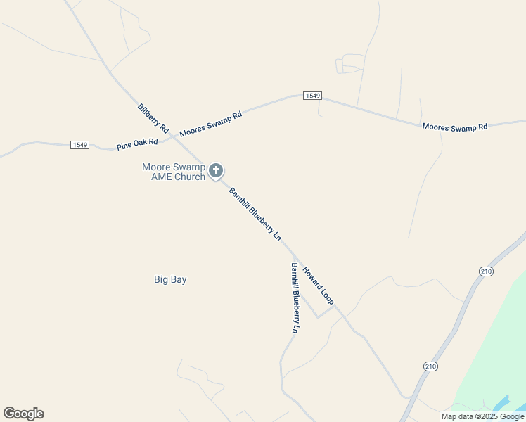 map of restaurants, bars, coffee shops, grocery stores, and more near 1122 Barnhill Blueberry Lane in Ivanhoe