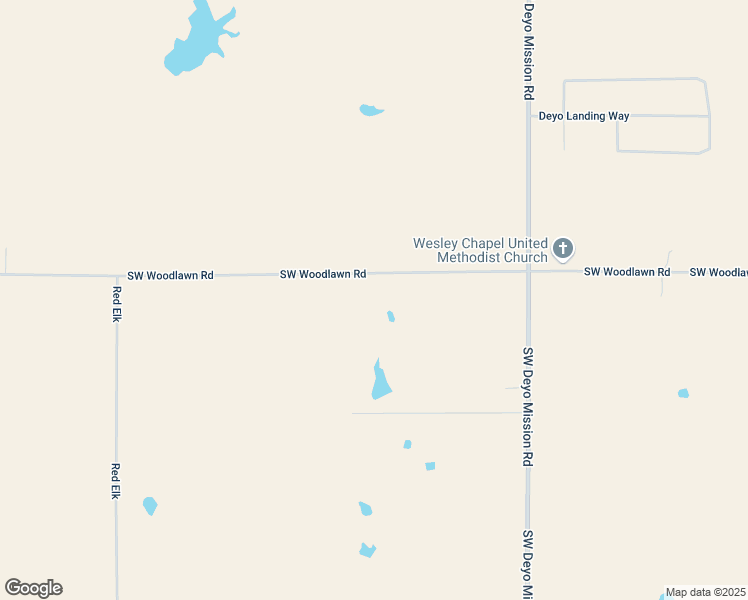 map of restaurants, bars, coffee shops, grocery stores, and more near Southwest Woodlawn Drive in Lawton