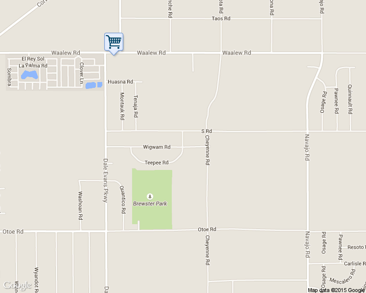 map of restaurants, bars, coffee shops, grocery stores, and more near 21225 Wigwam Road in Apple Valley