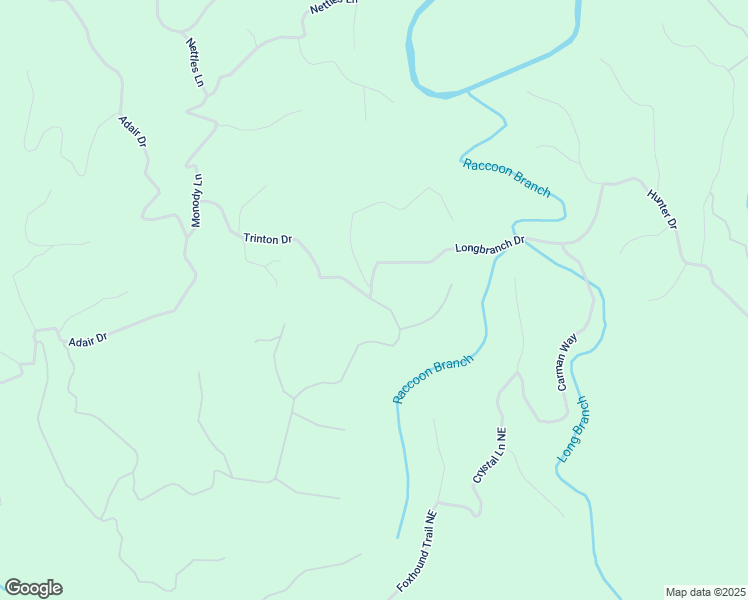 map of restaurants, bars, coffee shops, grocery stores, and more near 961 Trinton Drive in Ranger