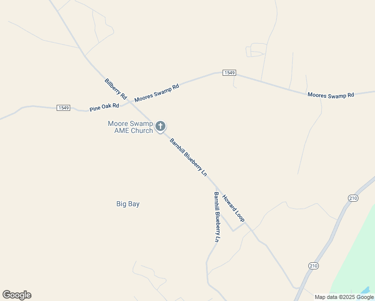 map of restaurants, bars, coffee shops, grocery stores, and more near 1122 Barnhill Blueberry Lane in Ivanhoe