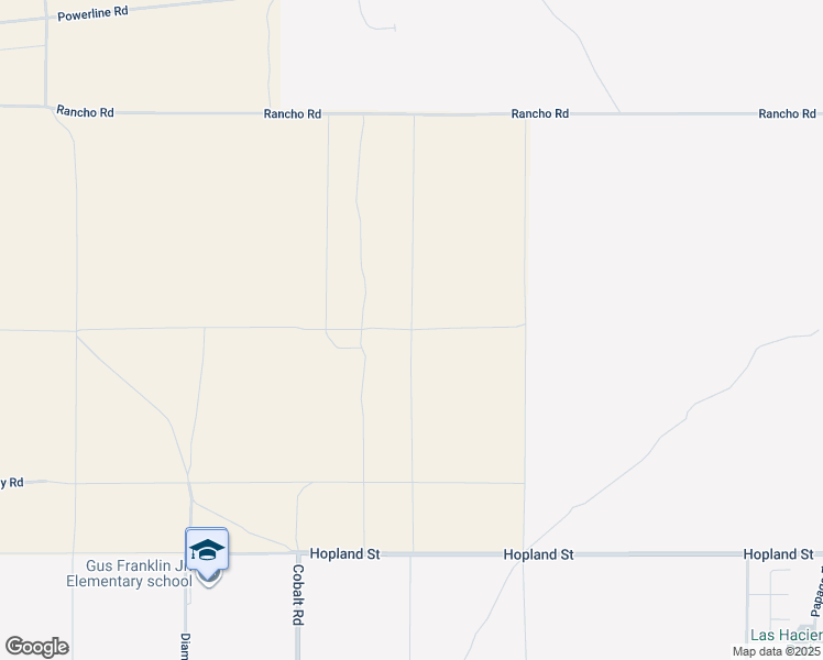 map of restaurants, bars, coffee shops, grocery stores, and more near Brucite Road in Adelanto