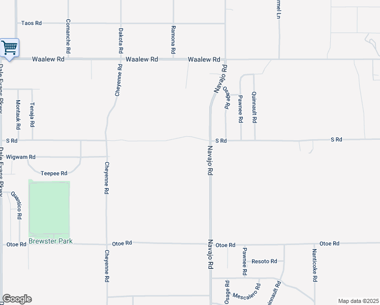 map of restaurants, bars, coffee shops, grocery stores, and more near 21636 South Road in Apple Valley