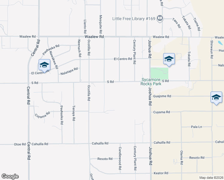 map of restaurants, bars, coffee shops, grocery stores, and more near 23023 South Road in Apple Valley