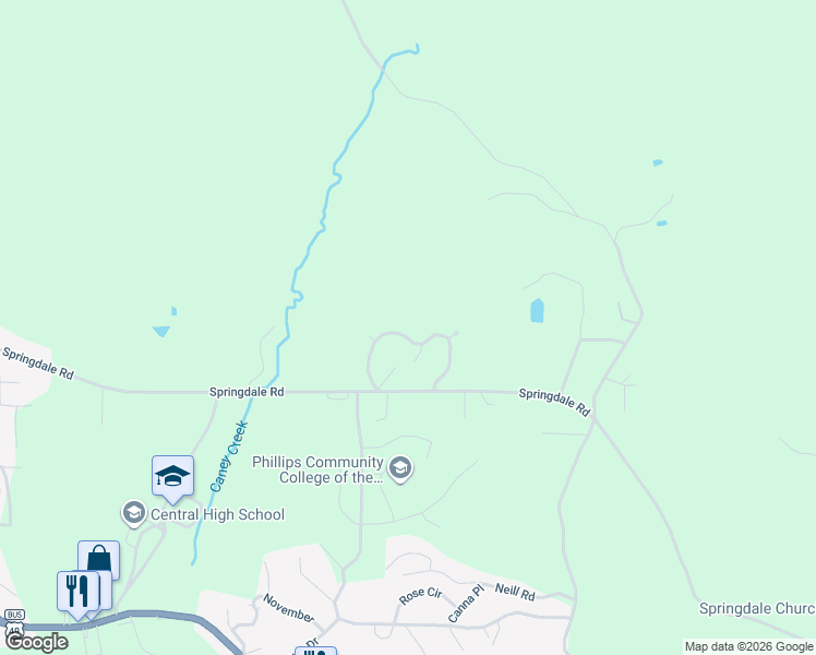 map of restaurants, bars, coffee shops, grocery stores, and more near 26 Holiday Hills Drive in Helena-West Helena