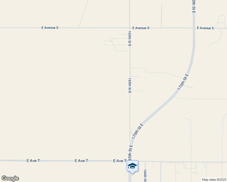 map of restaurants, bars, coffee shops, grocery stores, and more near 36901 165th Street East in Llano