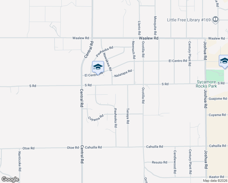 map of restaurants, bars, coffee shops, grocery stores, and more near 16480 Pauhaska Place in Apple Valley
