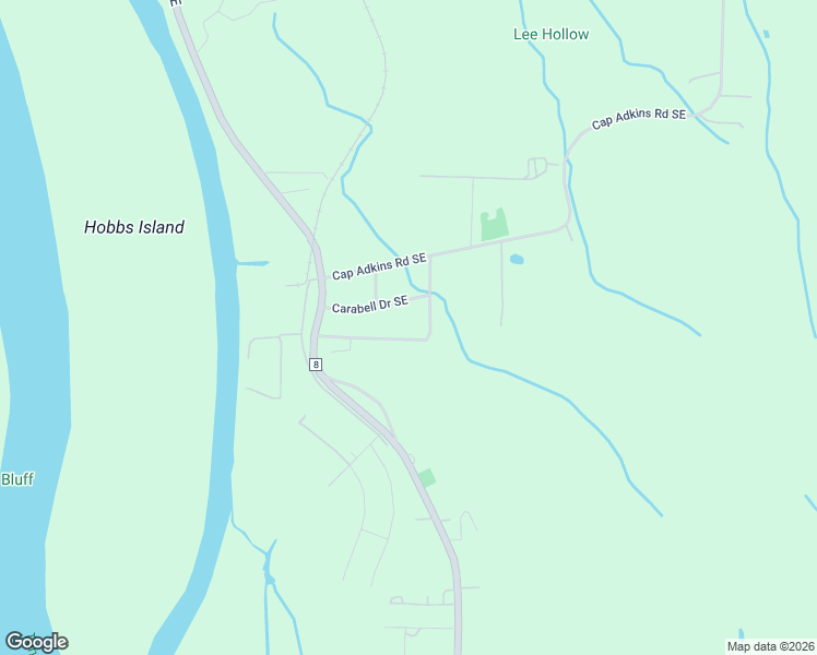 map of restaurants, bars, coffee shops, grocery stores, and more near 186 Carabell Drive Southeast in Huntsville