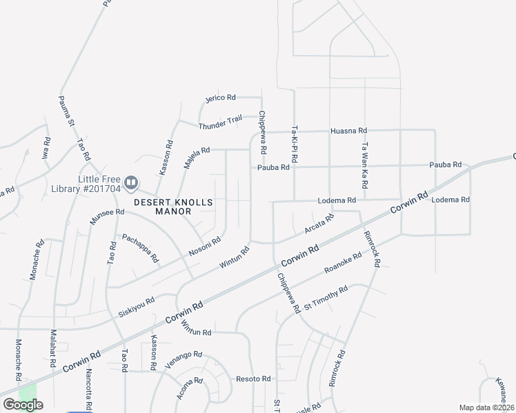 map of restaurants, bars, coffee shops, grocery stores, and more near 16498 Chippewa Road in Apple Valley