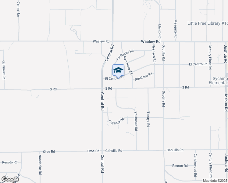 map of restaurants, bars, coffee shops, grocery stores, and more near 22583 South Road in Apple Valley