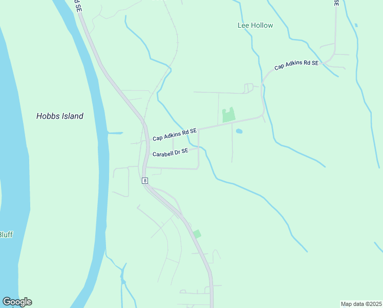 map of restaurants, bars, coffee shops, grocery stores, and more near 186 Carabell Drive Southeast in Huntsville