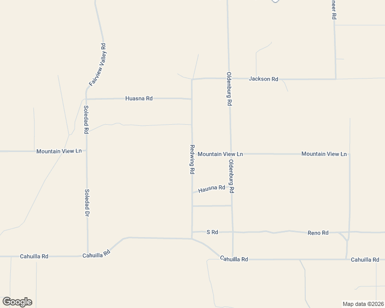 map of restaurants, bars, coffee shops, grocery stores, and more near Mountain View Lane in San Bernardino County